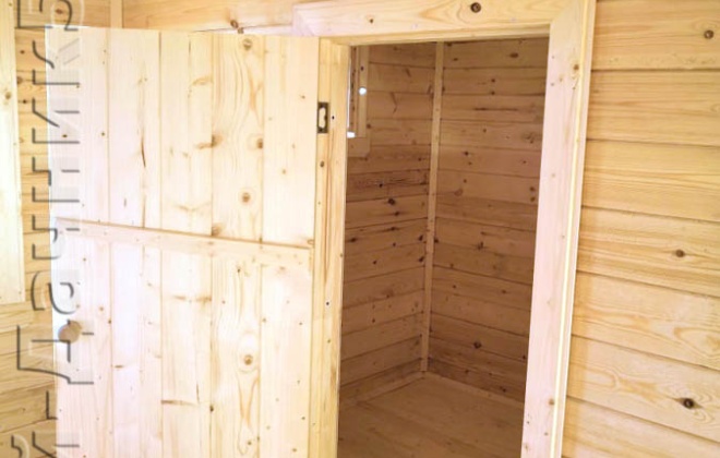 4 Брусовая баня Б-1, 4×5.5, 22 м², Московская область, город Чехов, микрорайон Венюково (5)